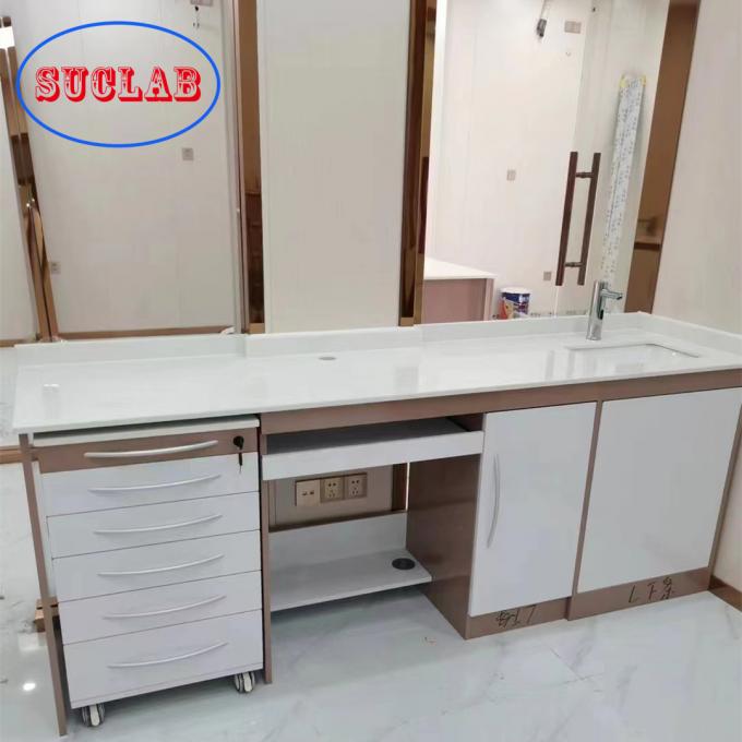 Banco de laboratorio químico de acero lleno de alta calidad de la resistencia del ácido y del álcali de Worktop de la resina de epoxy en venta 0