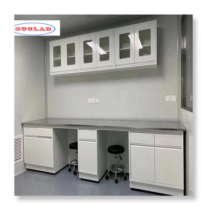 Banquillo de laboratorio de química sólida con cajones para laboratorio de alta compatibilidad con el medio ambiente 3