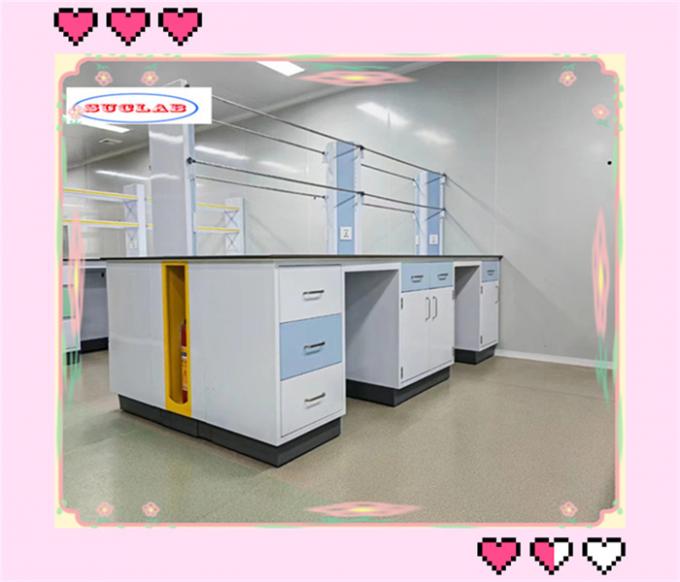 80 kg Banco de laboratorio de química Casos de laboratorio con un alto grado de respeto al medio ambiente 2
