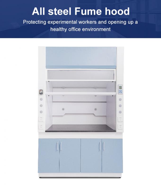 Sistema de filtro de carbono activado Capó de humo de laboratorio en venta con características personalizadas 0