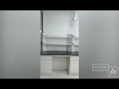 Banco de laboratorio multifuncional de Malasia con enchufe a prueba de salpicaduras y fregadero de resina de PP/cerámica/epoxi