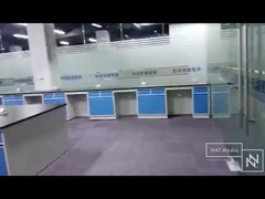 banco de trabajo del laboratorio de química