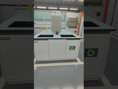 Diseño aceptable de muebles de laboratorio modulares OEM/ODM con chorro de arena