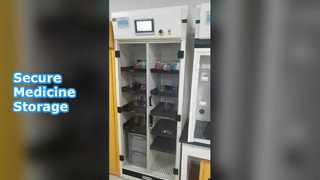 gabinetes de almacenamiento de medicamentos sin ductos