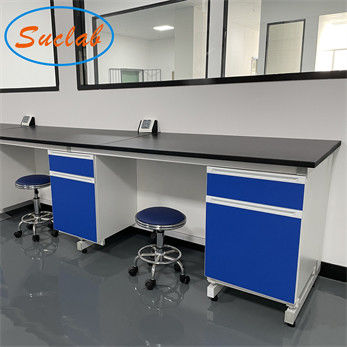 El nuevo diseño modificado para requisitos particulares hizo banco de laboratorio del tamaño el Chmeical más fuerte los proveedores resistentes de los muebles del banco de laboratorio en China