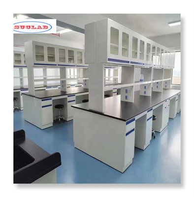 Muebles de laboratorio de química de instalación rápida con estructura modular