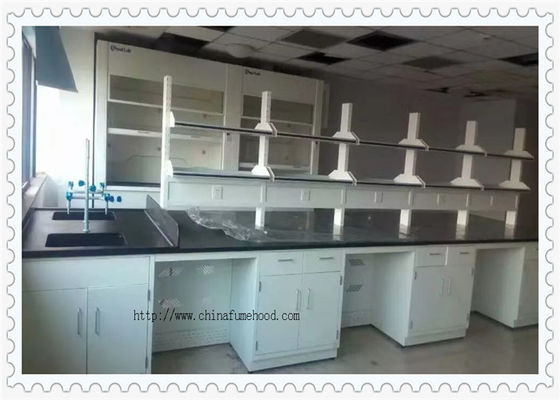 Buen precio tabla del laboratorio de química de 3000 milímetros de longitud para la escuela resistente al fuego en línea