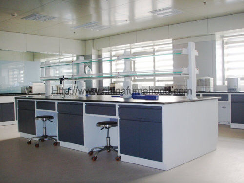 Buen precio Banco de acero lleno de la resistencia a la corrosión de los muebles del laboratorio de ciencia para las escuelas en línea