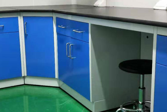 Buen precio Corrosión anti de los muebles del banco de laboratorio de química del marco de H práctica en línea