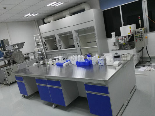 Buen precio Muebles de madera de acero del banco de trabajo del laboratorio en línea