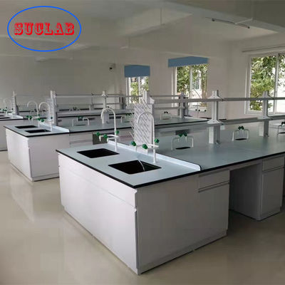 Buen precio Bancos modulares a prueba de herrumbre de la isla en material de acero multiusos del laboratorio en línea