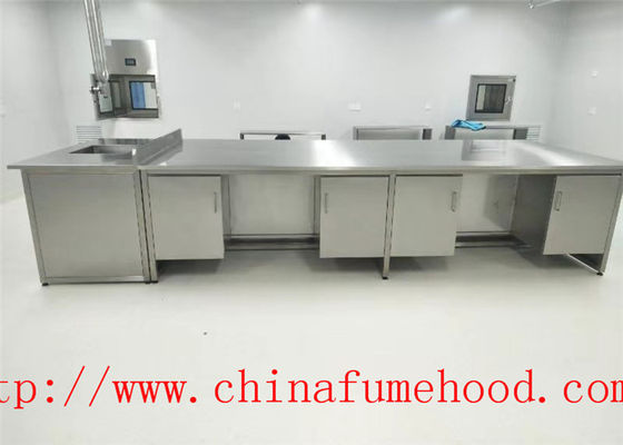 Buen precio Fabrique los muebles de acero inoxidables del laboratorio de los muebles del laboratorio de ciencia para el laboratorio del sitio limpio y del hospital en línea