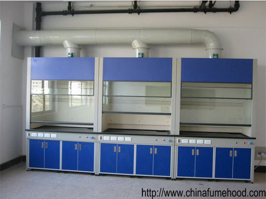 Buen precio Humo Hood Laboratory Equipment Ventilation Cabinet de Chemstry con los interruptores/los zócalos de poder en línea