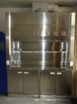 Buen precio Tipo partido material de acero inoxidable químico del volumen de aire de la capilla de laboratorio 1750m3/H en línea