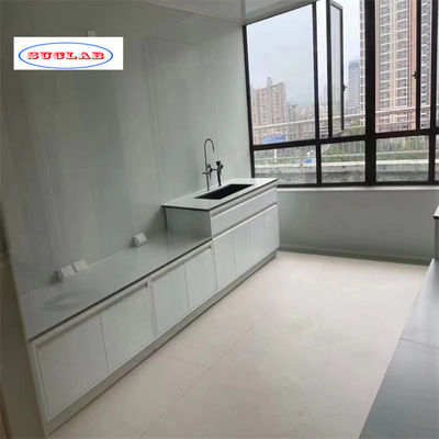 Buen precio Estándar de laboratorio de química de la mesa de trabajo Organizar sus experimentos con 2 compartimentos en línea