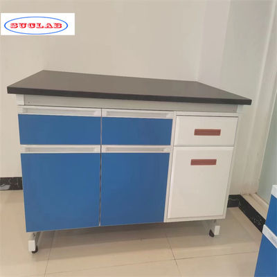 Buen precio Mejorar la productividad de los fabricantes de muebles de laboratorio con un banco de trabajo de laboratorio de química azul en línea