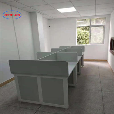 Buen precio Banco de laboratorio de acero inoxidable de estructura integral como estantes de dibujo para laboratorios científicos en línea
