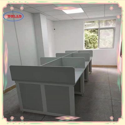 Buen precio Banco de trabajo de laboratorio de acero inoxidable de estructura integral con número de dibujo en línea