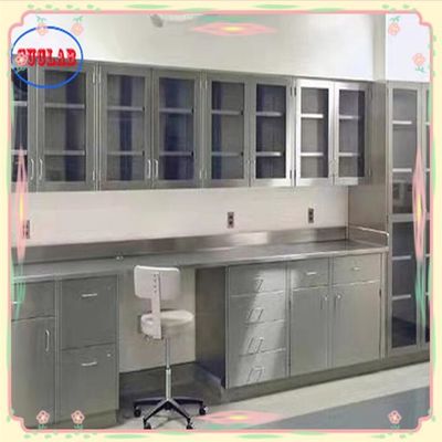 Buen precio Muebles de banco de laboratorio personalizados como dibujo Número de gabinetes en línea