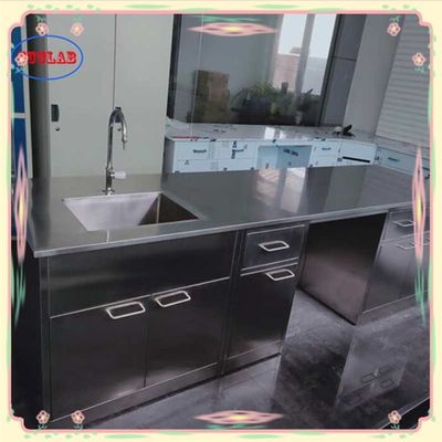 Buen precio Con experiencia en el banco de laboratorio de plata, accesorios de laboratorio personalizables en línea