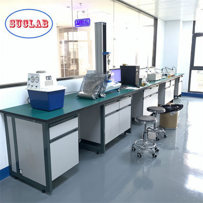Buen precio Banco de trabajo de laboratorio de química construido de madera Banco de laboratorio para trabajo pesado en línea