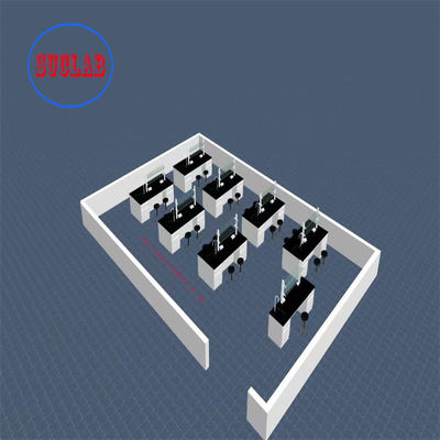 Buen precio Instalaciones Banco de laboratorio de química Fabricantes de bancos de trabajo de laboratorio Soluciones de almacenamiento integradas en colores personalizables en línea