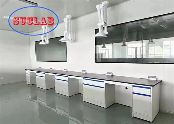 Buen precio Todo el laboratorio de acero de Hong Kong con DTC Reagente de Racks de ferrocarril y estanterías de vidrio ajustables en línea