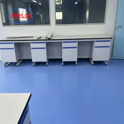Buen precio Muebles de laboratorio de química con revestimiento en polvo personalizado en línea