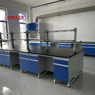 Buen precio Rango aplicado Instalaciones gubernamentales Bancos de laboratorio de química Hong Kong Revestido con polvo epoxi en línea