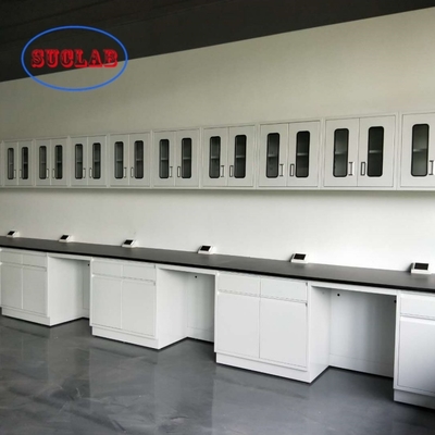 Buen precio Anti-químico Ácido Alcalino Escuela de Química Muebles de laboratorio Soluciones de bancos con rodamiento de 500 kg en línea