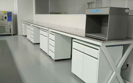 Buen precio Fabricantes de estaciones de trabajo de laboratorio de química personalizables con dimensiones L*1500/750 W *800 /850 mm H en línea