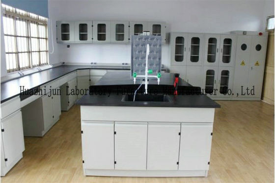 Buen precio Muebles resistentes químicos C del laboratorio de química/cuerpo de acero en frío marco de H en línea
