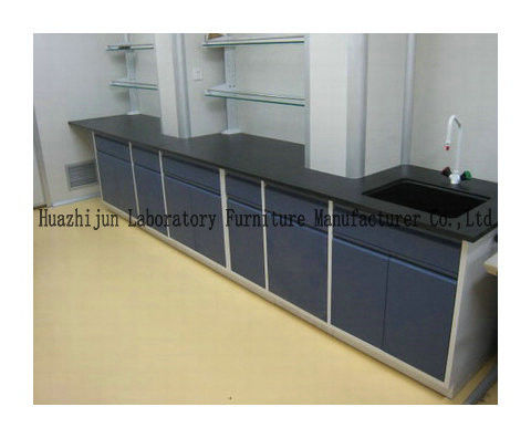 Buen precio Muebles del laboratorio de química del multicolor, tipo colgante muebles del banco de laboratorio de la pared en línea