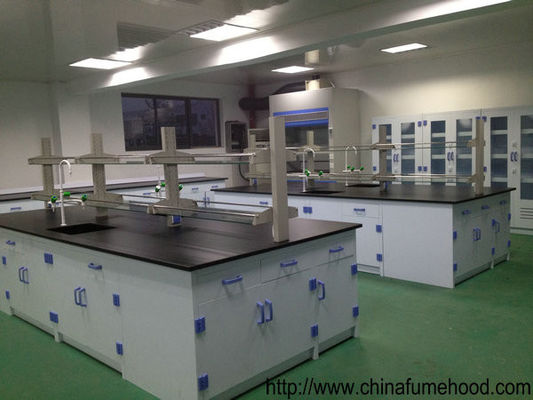 Buen precio Estructura soldada con autógena polipropileno lleno estático anti de los muebles del laboratorio de química en línea