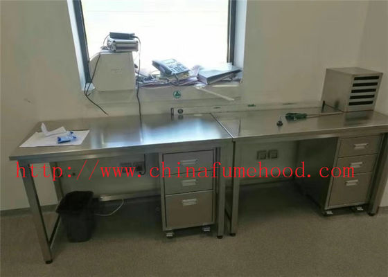 Buen precio Muebles modificados para requisitos particulares del laboratorio de ciencia del tamaño que diseñan y que planean los muebles de acero inoxidables del laboratorio   Para los distribuidores en línea