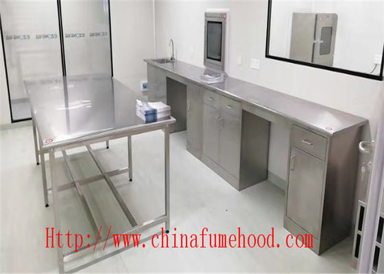 Buen precio Modificado para requisitos particulares hecho clasifique los muebles originales del banco de laboratorio del color del metal los muebles de acero inoxidables del laboratorio para el laboratorio del hospital en línea