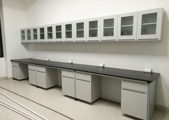 Buen precio Banco de madera de los muebles del laboratorio de la ciencia todo el marco de acero para el laboratorio químico en línea