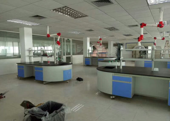 Buen precio Acero/equipo de madera del banco de trabajo de los muebles del laboratorio de la escuela del marco con el carril de desplazamiento silencioso en línea