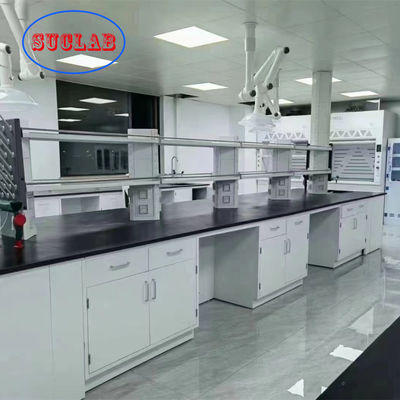 Buen precio Tabla fuerte multiusos en frío metal respetuoso del medio ambiente del banco de laboratorio de la resistencia a la corrosión de la estructura de acero en línea
