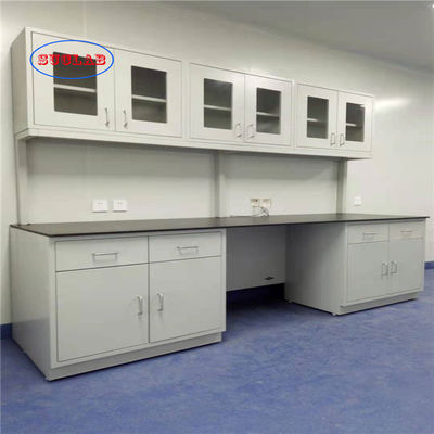 Buen precio Piso a prueba de humedad de la corrosión de química del laboratorio de los gabinetes antis de los muebles - montado en línea