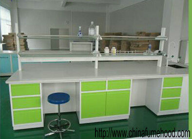 Buen precio Muebles de acero del laboratorio de la biología de la escuela, estudio de antecentes verde del laboratorio del metal de la puerta de gabinete en línea