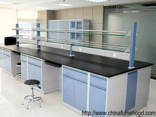 Buen precio Mesa de trabajo caliente de la isla de la venta en la serie de los muebles del laboratorio para los buenos productos en línea