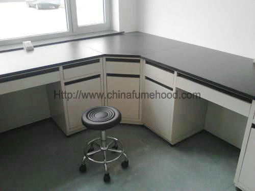 Buen precio Bisagra de acero de prueba de los muebles DTC del laboratorio del centro 2 capas del estante el reactivo en línea
