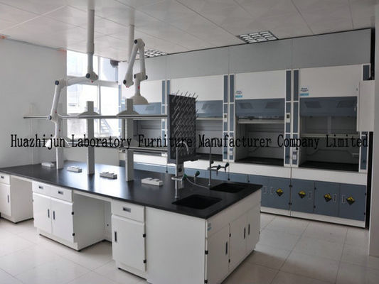 Buen precio Tabla ajustable del laboratorio de los muebles del laboratorio de la escuela del pH alta con el estante el reactivo y la fuente de alimentación en línea