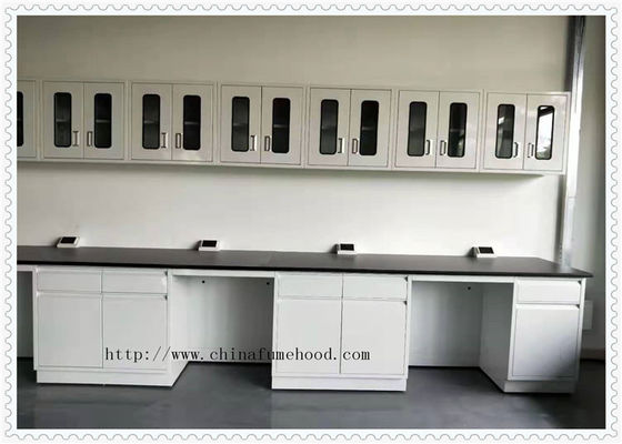 Buen precio Muebles del escritorio del laboratorio del top de la resina de Eoxy con resistencia del estante el reactivo en línea