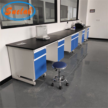 Buen precio 20 años experimentan las tablas químicas del laboratorio de Resitant de los muebles del laboratorio de la fabricación del OEM para la investigación y el laboratorio químico en línea