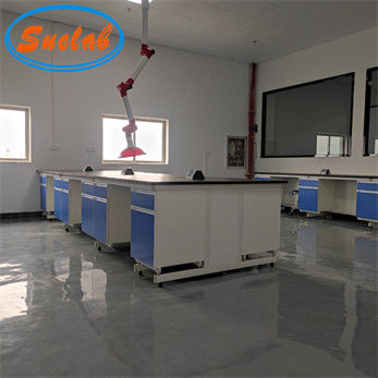 Buen precio El nuevo diseño modificado para requisitos particulares hizo banco de laboratorio del tamaño el Chmeical más fuerte los proveedores resistentes de los muebles del banco de laboratorio en China en línea