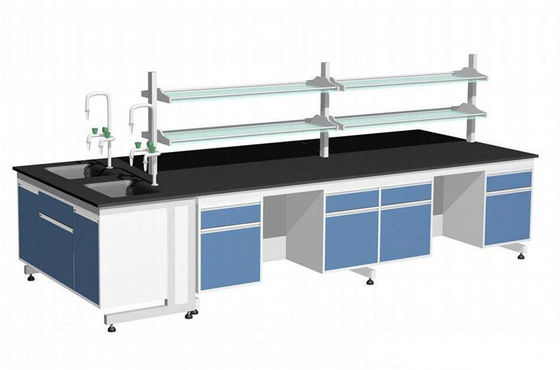 Buen precio Fabricante de madera de acero For Hospital Laboratory de los muebles del laboratorio de China de la estructura en línea