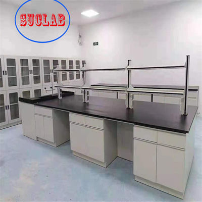 Buen precio El precio barato al por mayor laminó el piso de la estructura de acero - montó al proveedor Hong-Kong del puesto de trabajo del laboratorio en línea