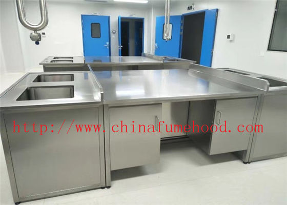 Buen precio Equipo de acero inoxidable hecho modificado para requisitos particulares de los muebles del laboratorio de la escuela de la original 304 muebles de acero inoxidables del laboratorio en línea